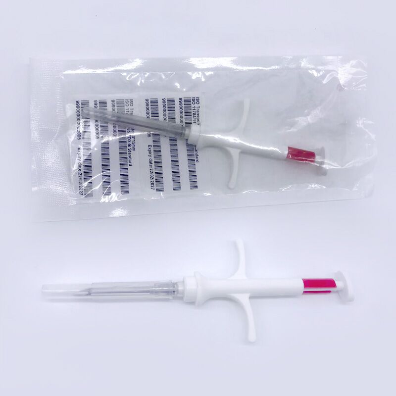 FDX-B玻璃管標(biāo)簽，EM4305芯片，1.4*8mm